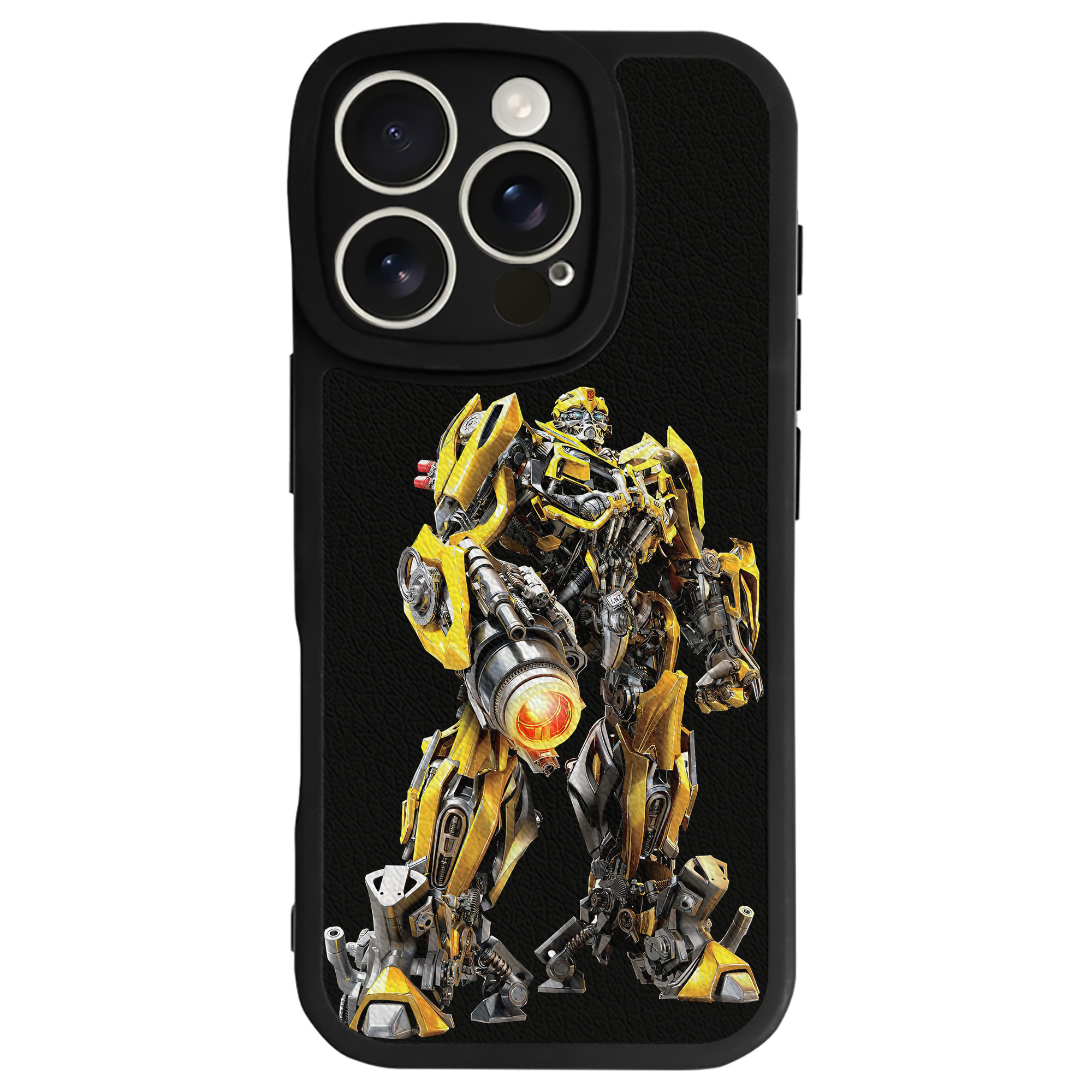 （画像用） Transformers トランスフォーマー 【iPhone 16シリーズ対応】シリコンスマホケース（レザー調） 材質：シリコン